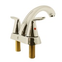 4 in. Centerset 2-Handle Bathroom Faucet – Brushed Nickel - W06