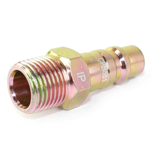 1/2" x 1/2" MPT Industrial Coupler Plug
 - Single Display Pack - W03