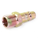 1/2" x 1/2" MPT Industrial Coupler Plug
 - Single Display Pack - W03