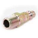 1/4" x 1/4" MPT Industrial Coupler Plug  
 - Six Display Pack - W03