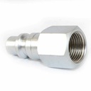 3/8" x 3/8" FPT Industrial Coupler Plug
 - W03