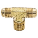 45 1/4 FLARE X 1/4 MIP TEE - W02