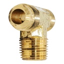 45 5/16 FLARE X 1/8 MIP TEE - W03