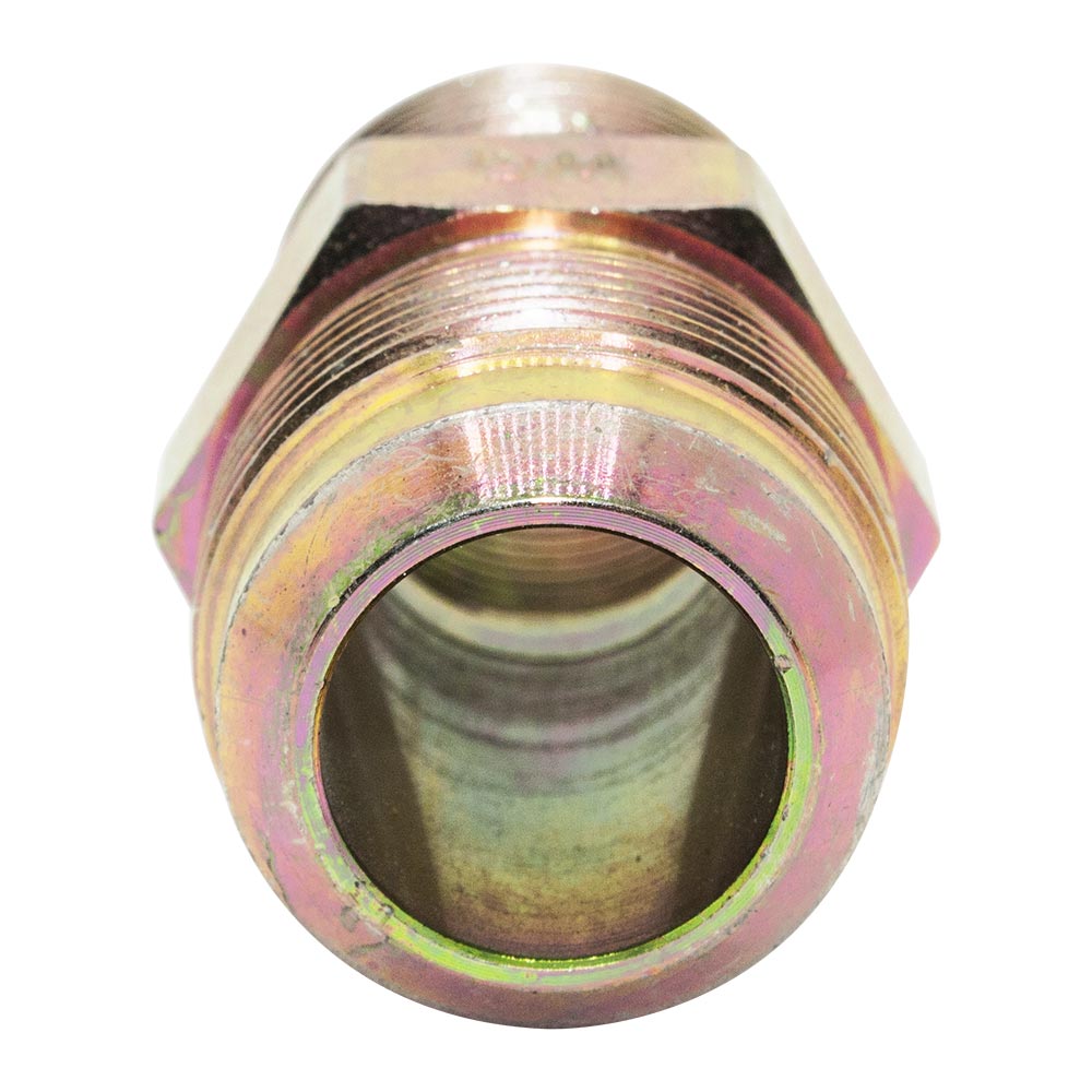 48 1" FLARE x 3/4" MIP (TAPPED 1/2" FIP) Half Union - W03