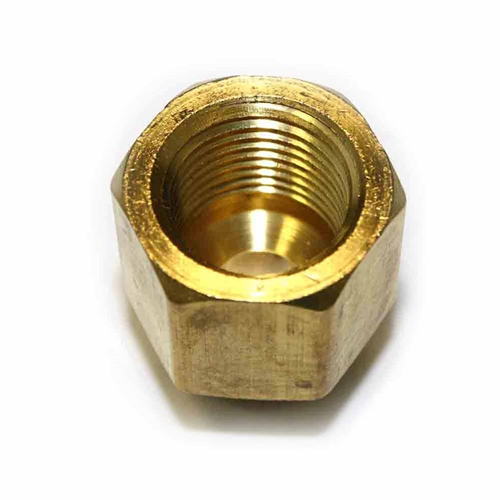 3/8" MPT x 1/2" FPT Brass Hex Bushing - 25 Pack BUlk - W03