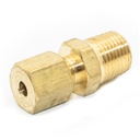 68 3/16" x 1/4" Lead-Free Brass Compression MIP Adapter - W02
