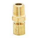 68 5/16" x 1/4" Lead-Free Brass Compression MIP Adapter - W03