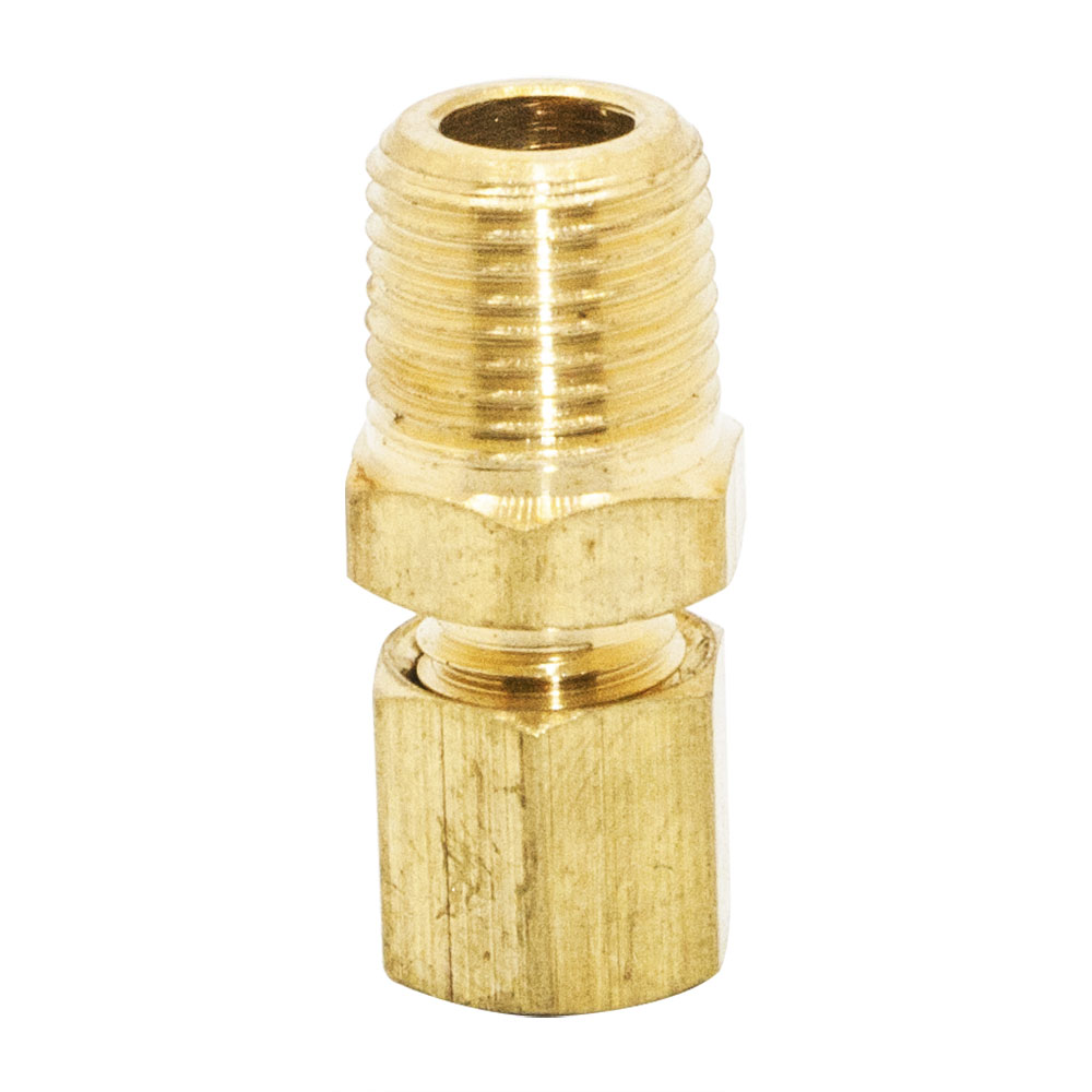 68 1/2" x 1/2" Lead-Free Brass Compression MIP Adapter - W03