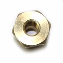 3/4" MPT x 1/4" FPT Brass Hex Bushing Reducer - Single Display pack - W03