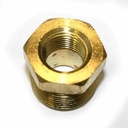 3/4" MPT x 3/8" FPT Brass Hex Bushing - 100 Pack Bulk - W03