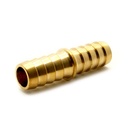 1/2" Hose Barb Brass Splicer - W02