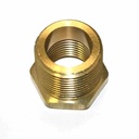 3/4" MPT x 1/2" FPT Brass Hex Bushing - 25 Pack Bulk - W02