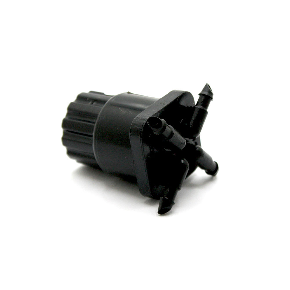 EPCB6 6GPH QUAD-FLO BUBBLER BLACK - W02