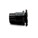 EPCB6 6GPH QUAD-FLO BUBBLER BLACK - W04