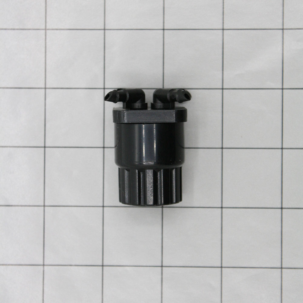 EPCB6 6GPH QUAD-FLO BUBBLER BLACK - W05