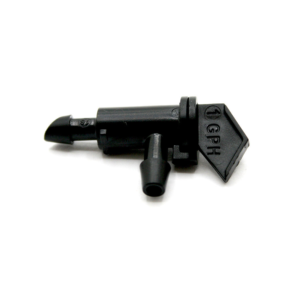 ETA10 1GPH FLAG EMITTER BLACK - W02