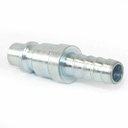 3/8" x 3/8" Industrial Coupler Plug w/BARB
 - 100 Pack Bulk - W02