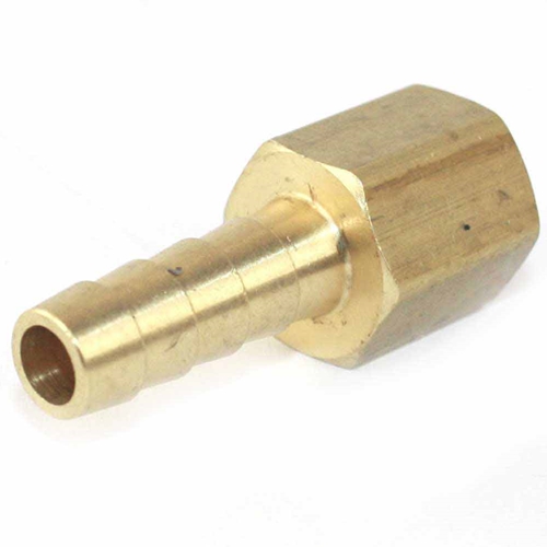 1/4" FPT x 5/16" Female Barb Connector Reducer - Single Display Pack - W02