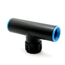 RSTW710 1/2 SWIVEL COMP TEE BL - W02
