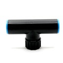 RSTW710 1/2 SWIVEL COMP TEE BL - W04