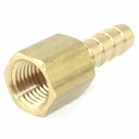 1/4" FPT x 3/8" Female Barb Connector - 50 Pack Bulk - W03