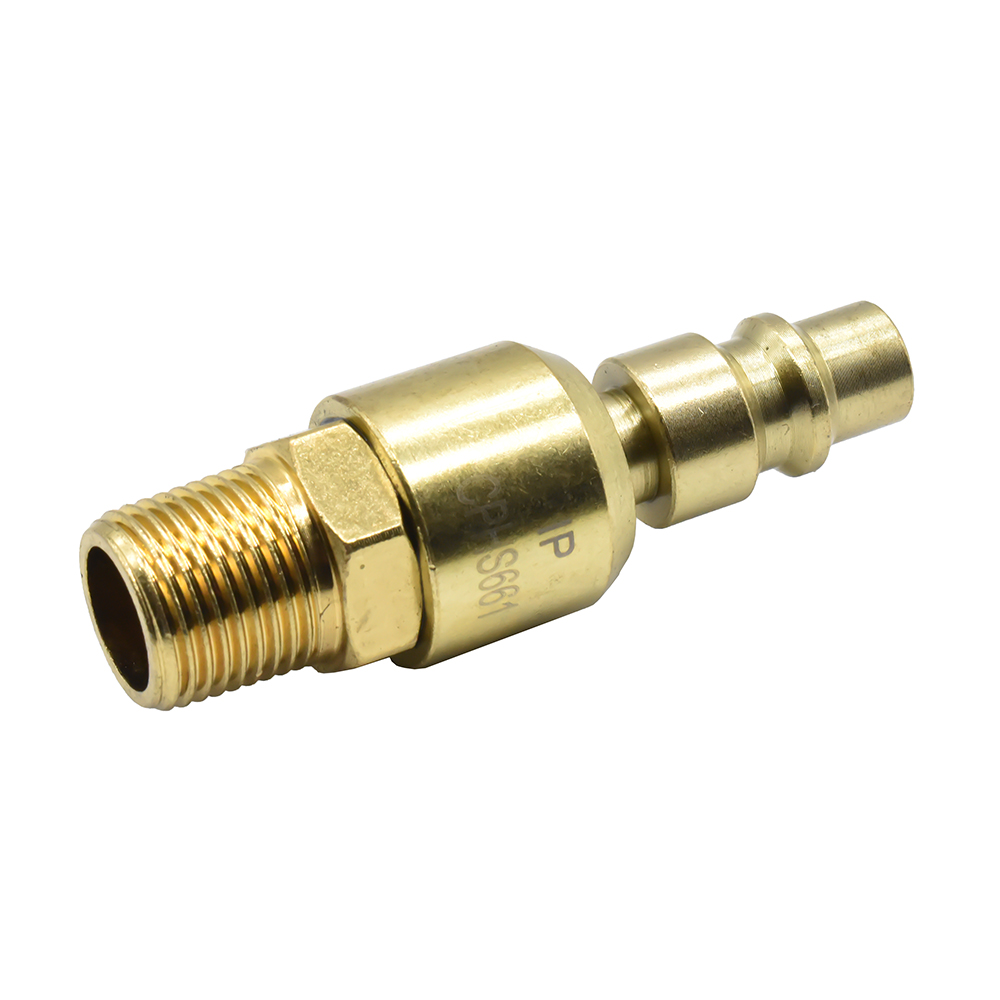 3/8" x 3/8" MPT Industrial Swivel Plug
 - Six Display Pack - W02