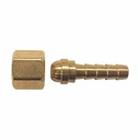1/4" FPT x 1/4" Female Swivel Barb Connector (2 piece) - Single Display Pack - W02
