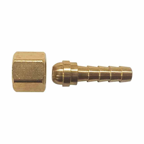 1/4" FPT x 1/4" Female Swivel Barb Connector (2 piece) - 25 Pack Bulk - W02