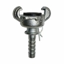 1/2" Hose Barb Straight Through Jack Hammer Coupler
 - Single Display Pack - W02