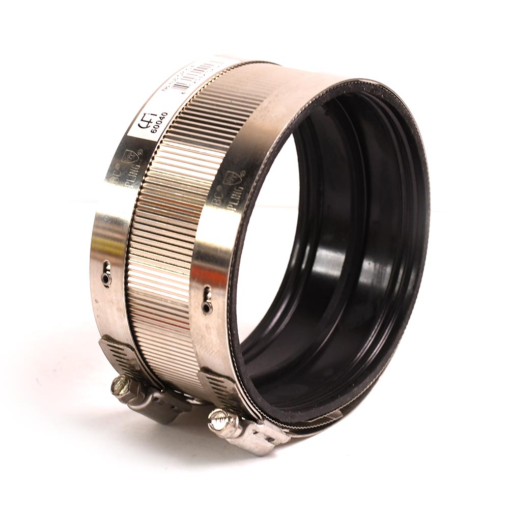 4" x 4" No-Hub Coupling Repair Clamps - W02