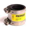 3003-150 1-1/2" Copper to 1-1/2" Copper or 1-1/4" Plastic - Shielded No-Hub Coupling - W02
