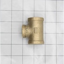 1/2 X 1/2 X 3/8 RED BRASS TEE - W05