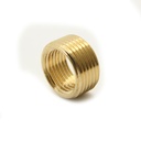 1/2 X 3/8" BRASS FACE BUSHING - W03