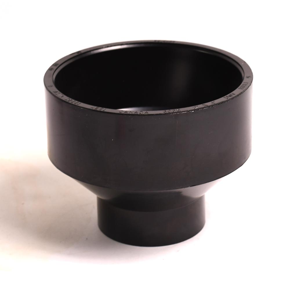 93025 4" X 2" ABS Reducer Coupling - W02