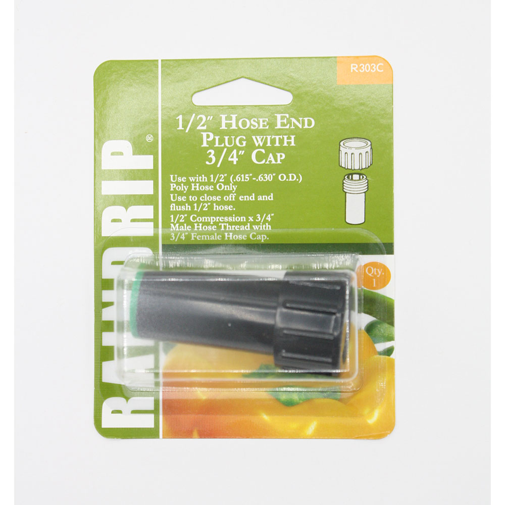 R-303-C 1/2 HOSE PLUG - W05