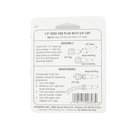 R-303-C 1/2 HOSE PLUG - W06