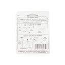 R-307-C 1/4 BARB TEE (5) - W06