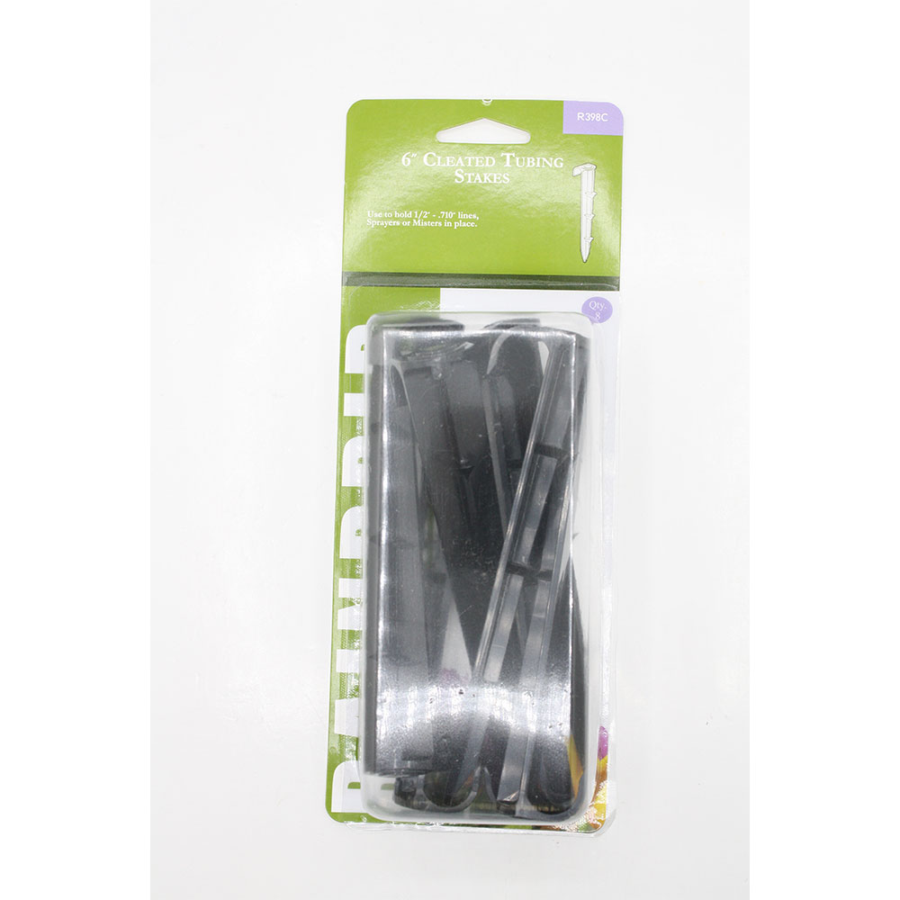 R398CT 6" CLEATED TUBING STAKE - W05