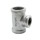 1/2" x 1/2" x 3/8" Galvanized Steel Reducer Tee - W03
