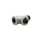 1/2" Galvanized Steel Street Tee - W03
