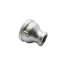 1/2" x 3/8" Galvanized Steel Reducer Coupling - W03