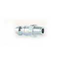 1/4" x 1/8" MPT Automotive Coupler Plug -Silver - 6 Display Pack - W03