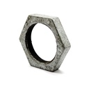 1" Galvanized Steel Hex Locknut
 - W04