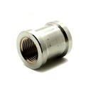 1/2" Chrome Plated Brass Coupling - W02