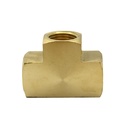 1/4" Tee Brass [BARSTOCK]  - FP44T - W03