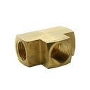 3/8" Tee Brass [BARSTOCK] - FP66T - W04