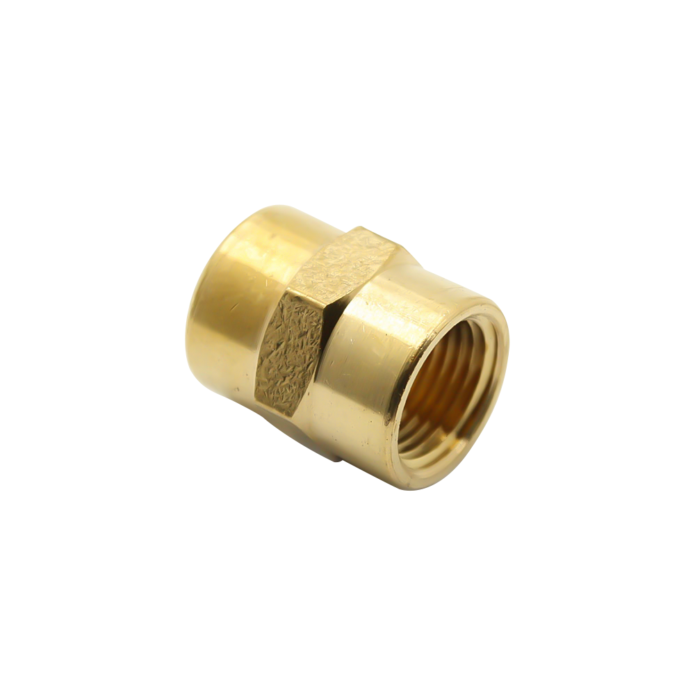 1/4 COUPLING BRASS [BARSTOCK] - W04