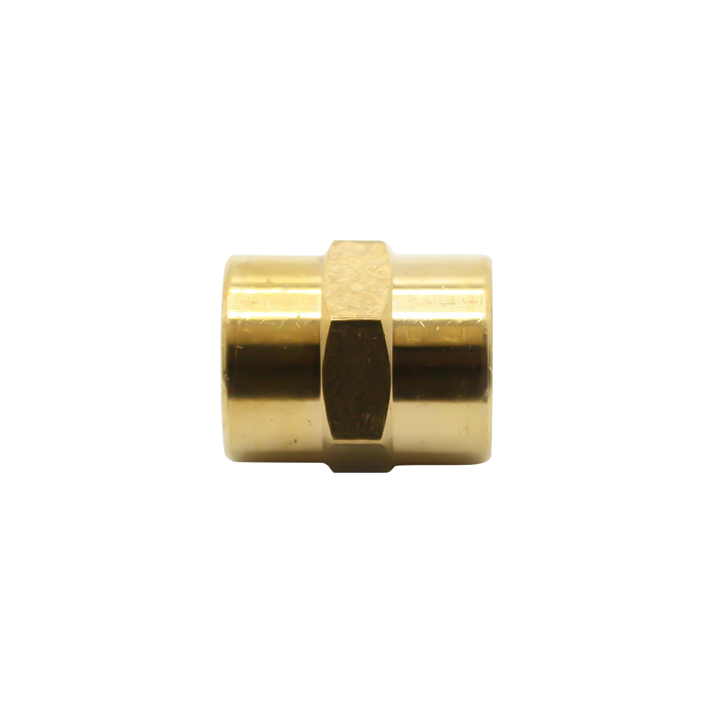 3/8" Coupling Brass [BARSTOCK] - FPC660 - W05