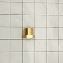3/8" X 1/4" Bushing Brass (BARSTOCK) - FB604 - W05