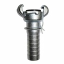 1" Hose Barb Straight Through Jack Hammer Coupler
 - 25 Pack Bulk - W02